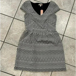 Gianni Bini Geometric Print Dress Size Medium